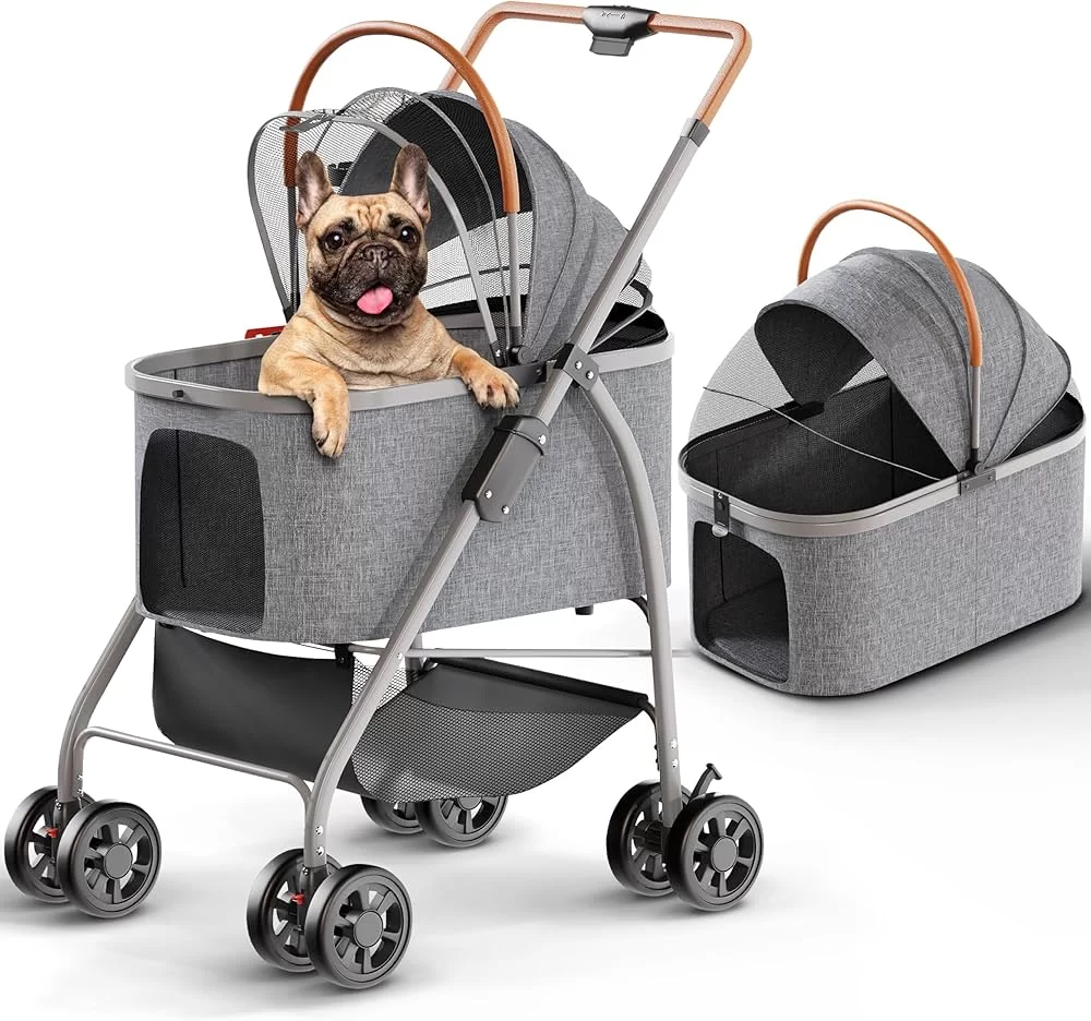 Pet Stroller for Older Dogs and Cats: Comfort and Convenience for Senior Pets