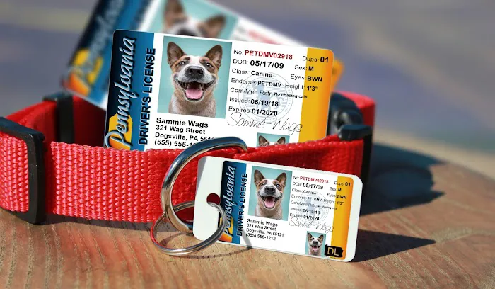 MyPetDMV - Pet Drivers License ID Tags 12