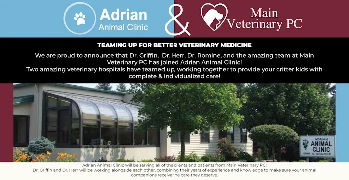 Main Veterinary Pc has joined Adrian Animal Clinic 5