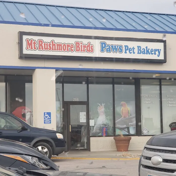 Mt Rushmore Birds/Paws Pet Bakery 1