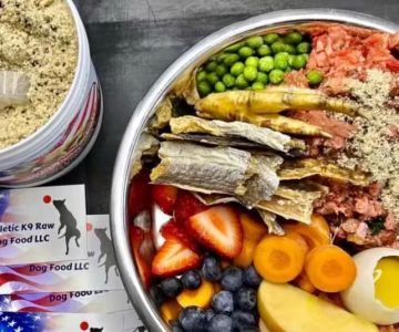Athletic K9 Raw Dog Food