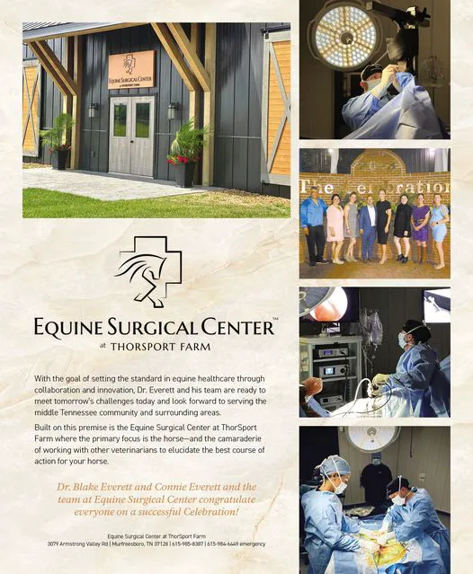 Equine Surgical Center at ThorSport Farm 8