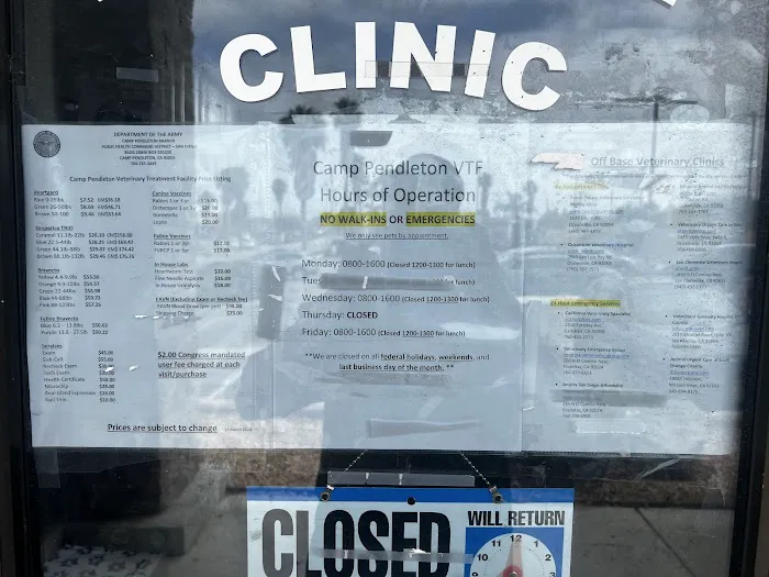 Camp Pendleton Veterinary Treatment Facility (VTF) 9
