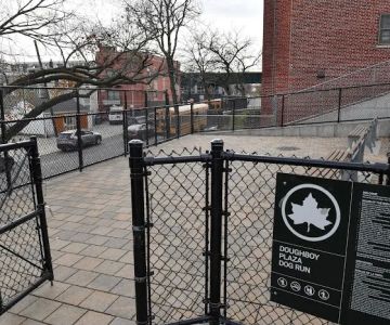 Doughboy Plaza Dog Run
