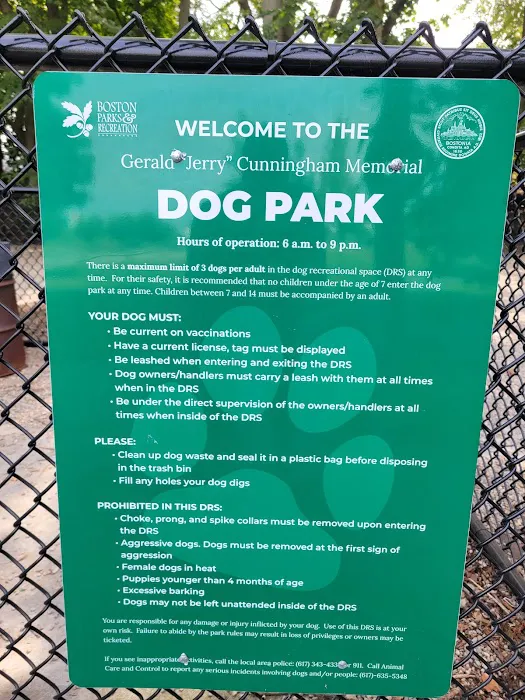 Gerald “Jerry” Cunningham Memorial Dog Park 2