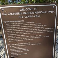 Hal & Berni Hanson Park Wooded Dog Park Off-Leash Area ico