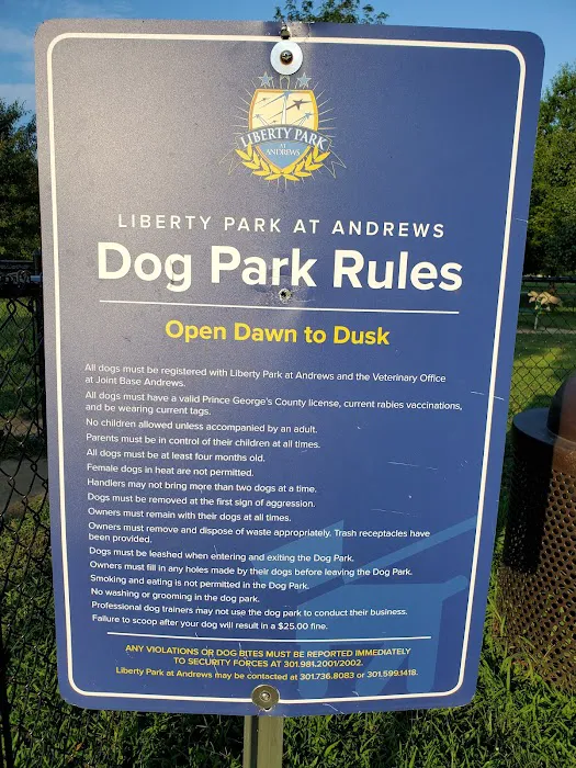 Joint Base Andrews Dog Park 3