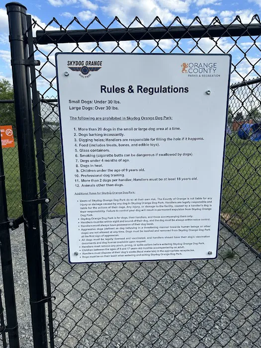 Skydog Orange Dog Park 3