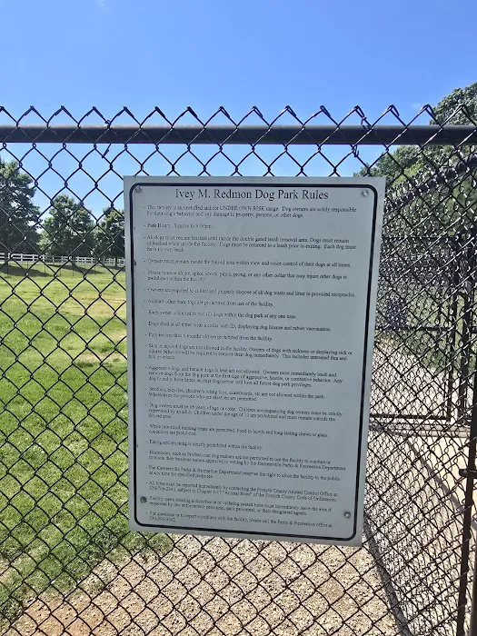 Ivey M. Redmon Dog Park 7