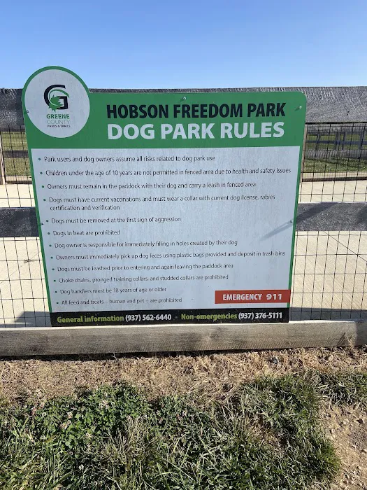 Hobson Freedom Park Dog Park 2