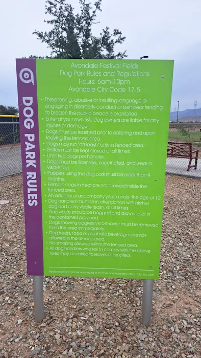 Avondale Festival Fields Dog Park 6