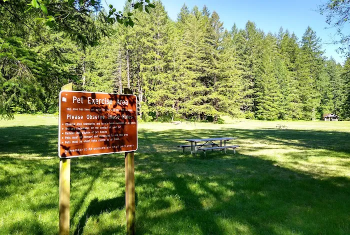 Pet Exercise Area - Silver Falls SP - South Falls Day Use Area 1