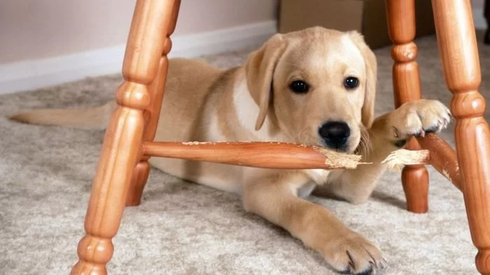 How to Stop Your Dog from Chewing on Furniture
