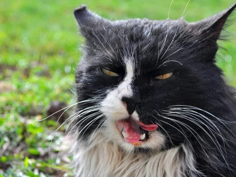 Why Do Cats Yawn Excessively and Lick Their Lips? Behavioral Insights
