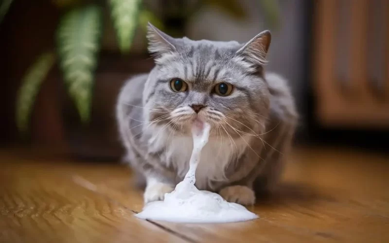 What It Means When Your Cat Is Vomiting Foam and Bile